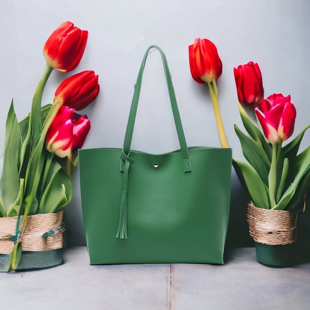 Emerald Green Tote Bag